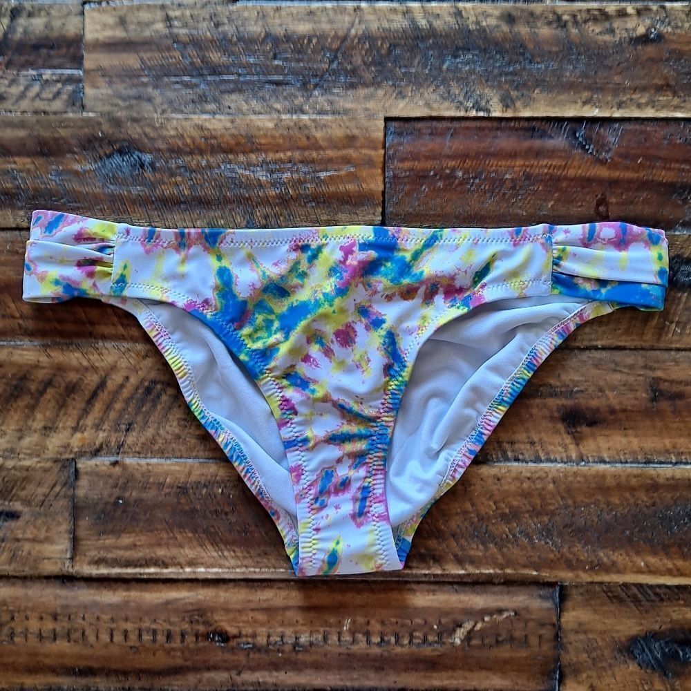 Jessica Simpson Bikini Bottom Spritz Multi Medium - Picture 3 of 9